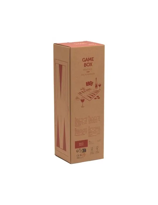 Rackpack Gamebox Backgammon goodies publicitaire événementiel