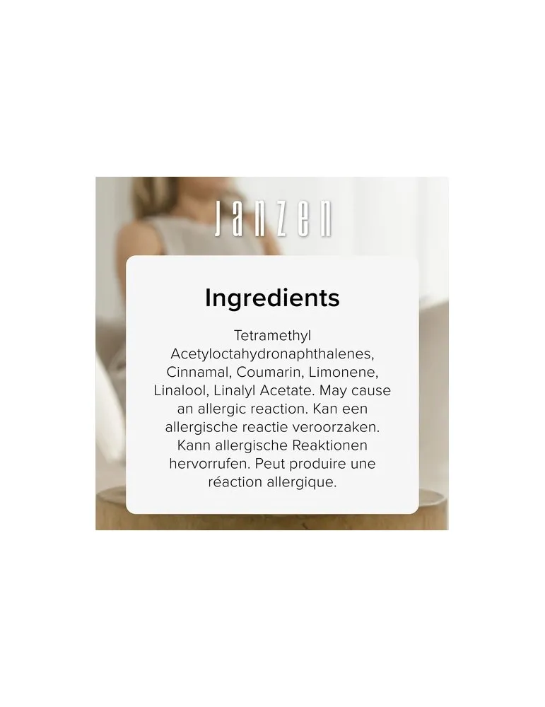 Janzen Scented Candle Black 22