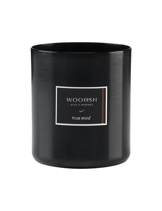 Wooosh Scented Candle True Wood bougie parfumée goodies entreprise design