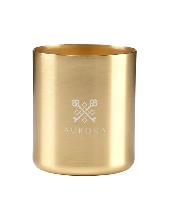 Wooosh Scented Candle True Wood bougie parfumée marquage couleur éclatante