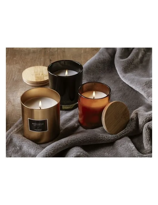 Wooosh Scented Candle Sweet Vanilla bougie parfumée goodies entreprise design