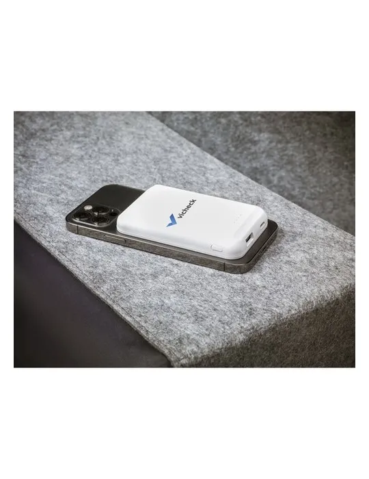 Force Magnetic RCS Recycled Wireless Powerbank 5000 impression haute définition