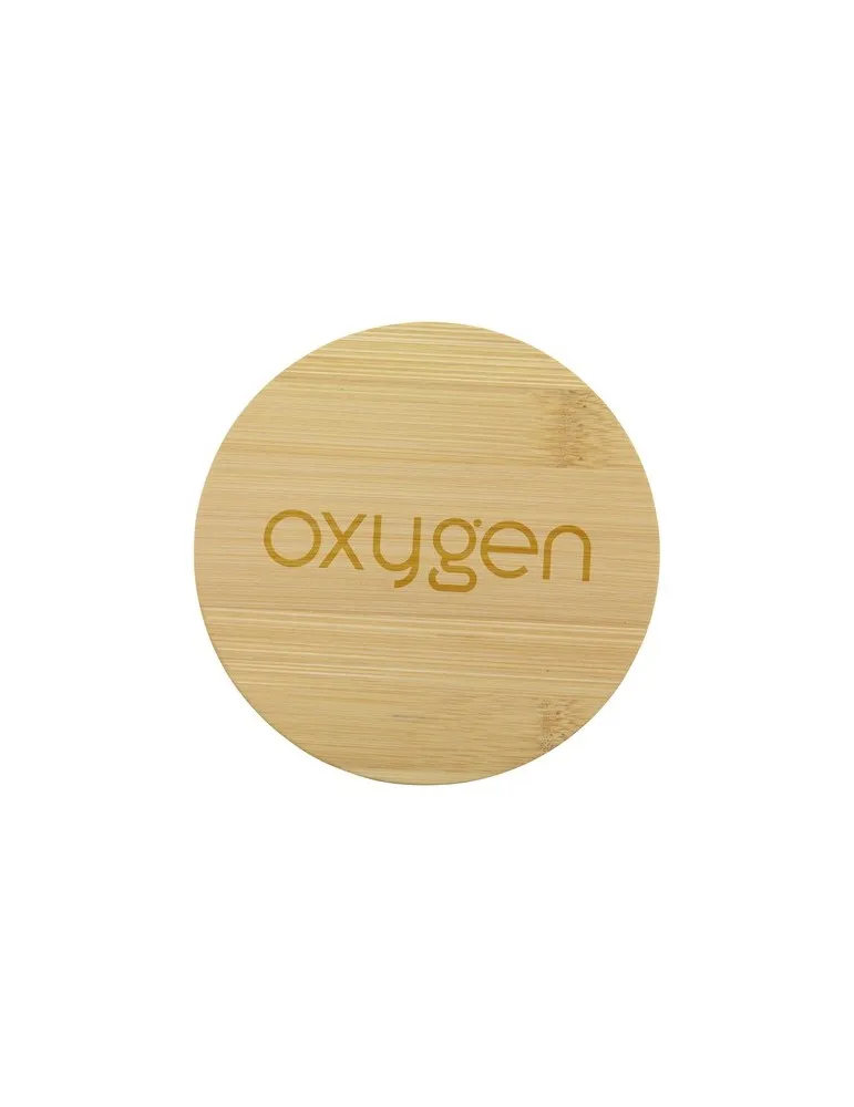 Bamboo Coaster Set sous-verres personnalisable avec votre logo