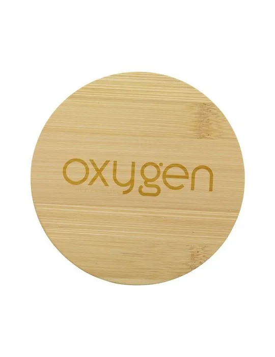 Bamboo Coaster Set sous-verres personnalisable avec votre logo