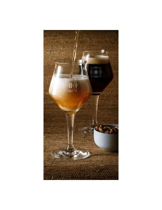 Crown Sommelier Verre à bière 420 ml personnalisable avec votre logo