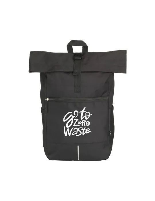 Nolan Recycle RPET sac à dos goodies personnalisé en stock