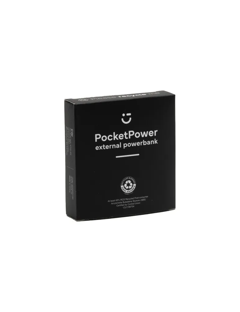 PocketPower 5000 RCS Recycled Powerbank impression haute définition