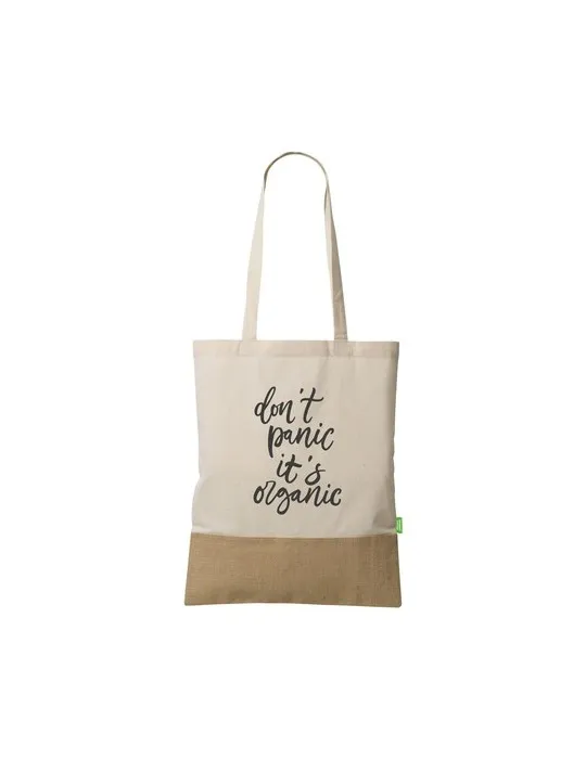 Combi Organic Shopper (160 g/m²) sac shopping marquage laser ultra précis