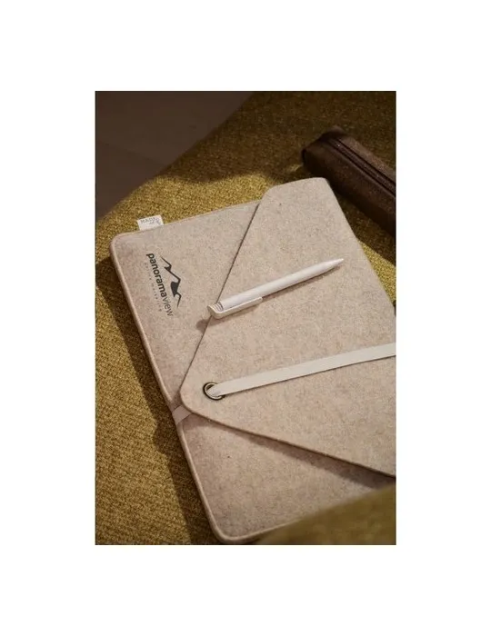 Recycled Felt Laptop Sleeve 15/16p marquage laser ultra précis