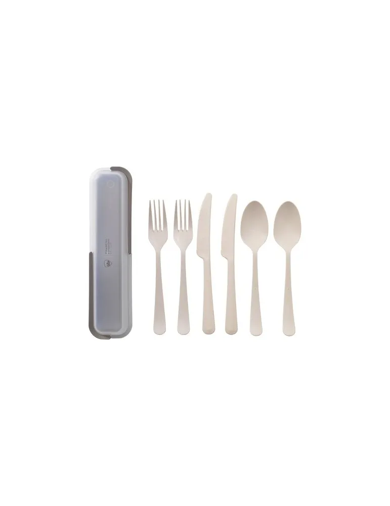 Outdoor 6-piece Ensemble de couverts objet promotionnel éco-responsable