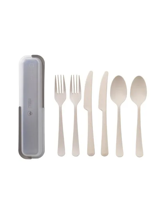 Outdoor 6-piece Ensemble de couverts objet promotionnel éco-responsable