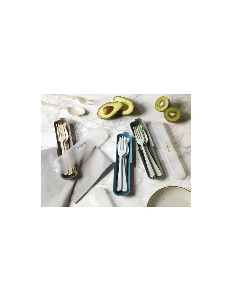 Outdoor 6-piece Ensemble de couverts impression logo haute qualité