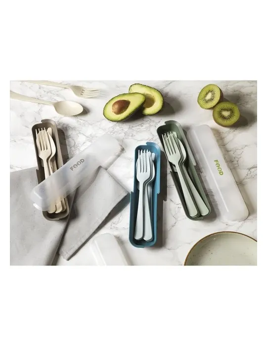 Outdoor 6-piece Ensemble de couverts impression logo haute qualité