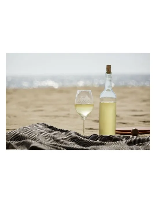 Nice Verre à vin 350 ml marquage laser ultra précis