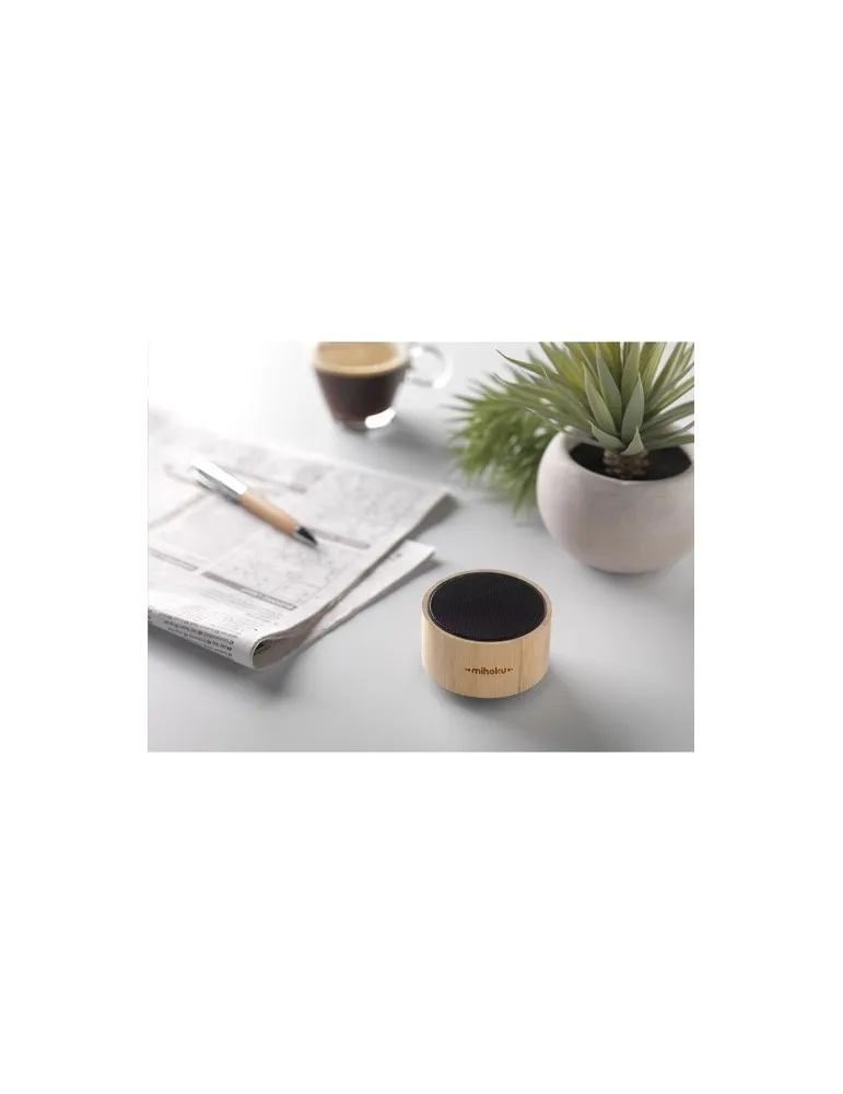 Wave Bamboo Wireless Speaker livraison express 24h 48h