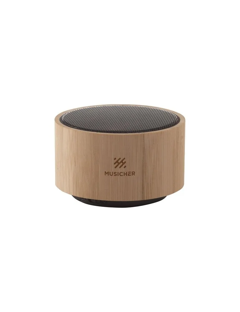 Wave Bamboo Wireless Speaker objet promotionnel éco-responsable