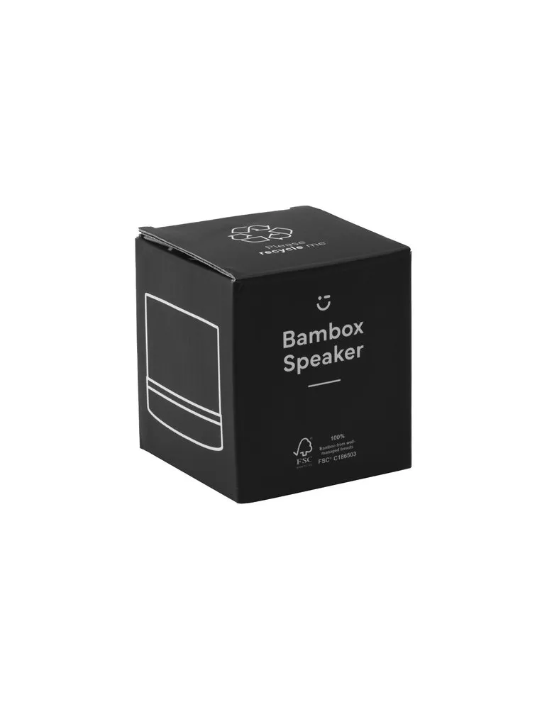 Bambox Bamboo Speaker enceinte personnalisable avec votre logo