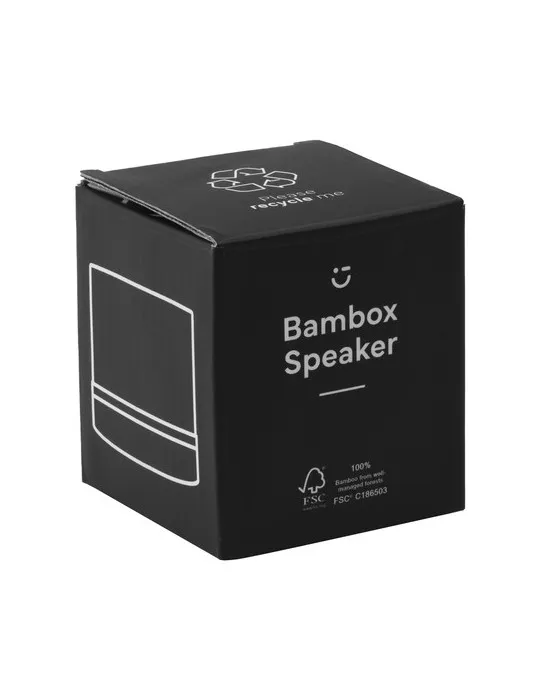 Bambox Bamboo Speaker enceinte personnalisable avec votre logo