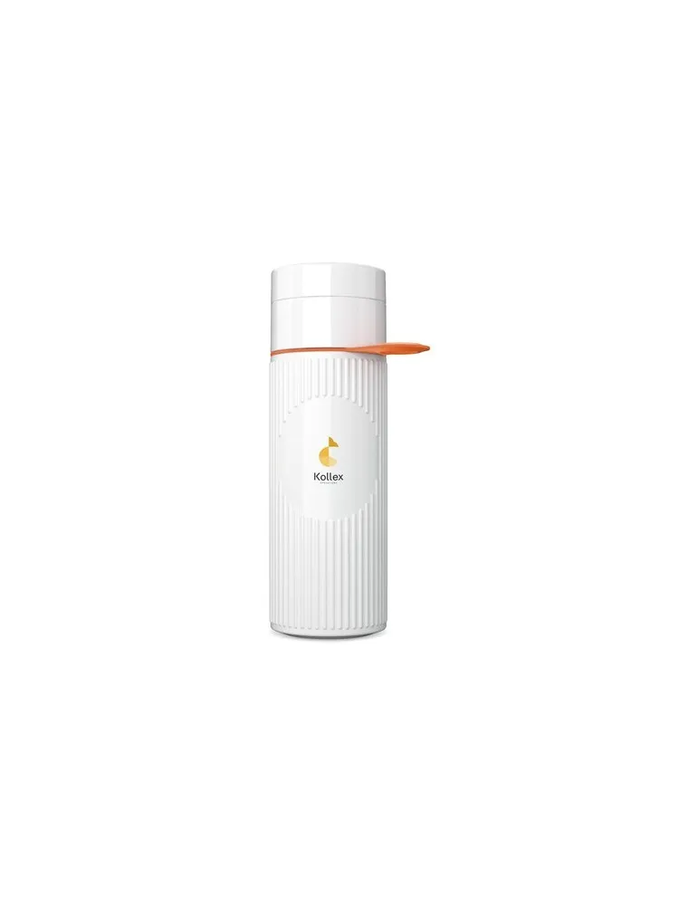 Join The Pipe Atlantis Ring Bottle White 500 ml marquage couleur éclatante