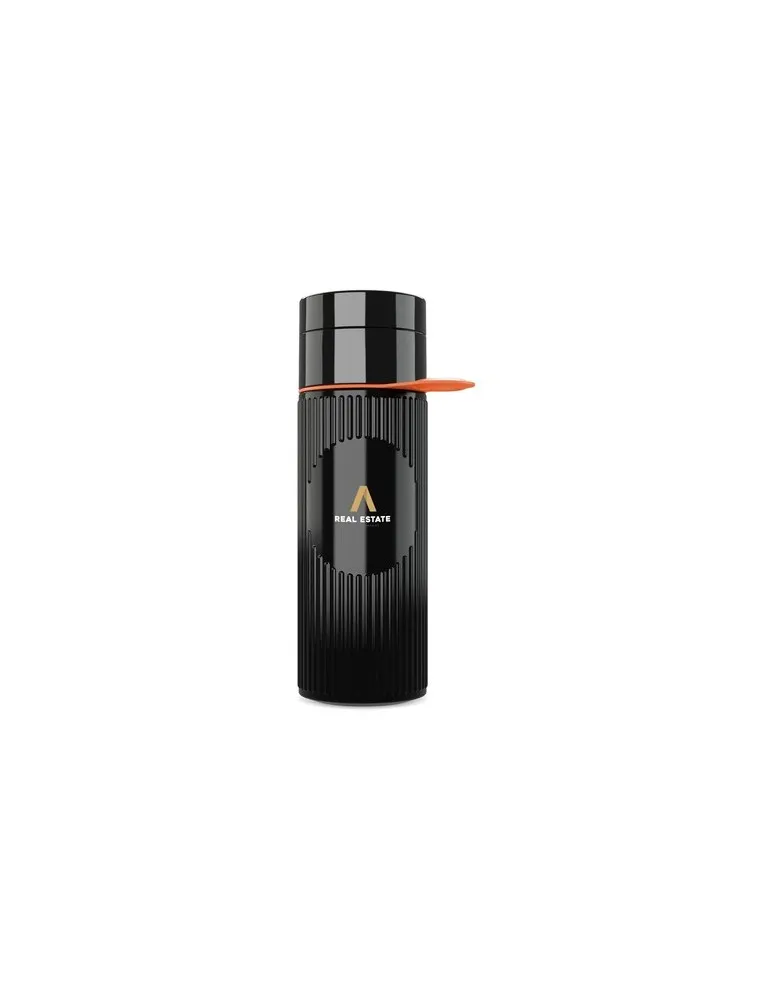 Join The Pipe Atlantis Ring Bottle Black 500 ml personnalisable avec votre logo