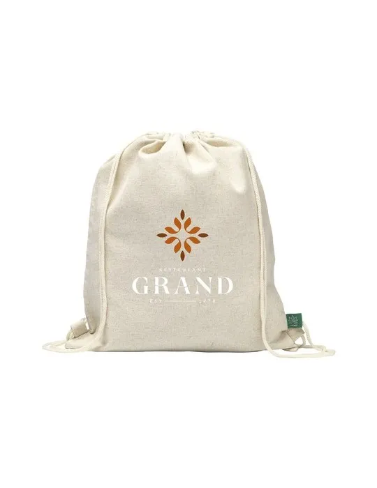 Hemp Backpack (250 g/m²) sac à dos marquage laser ultra précis