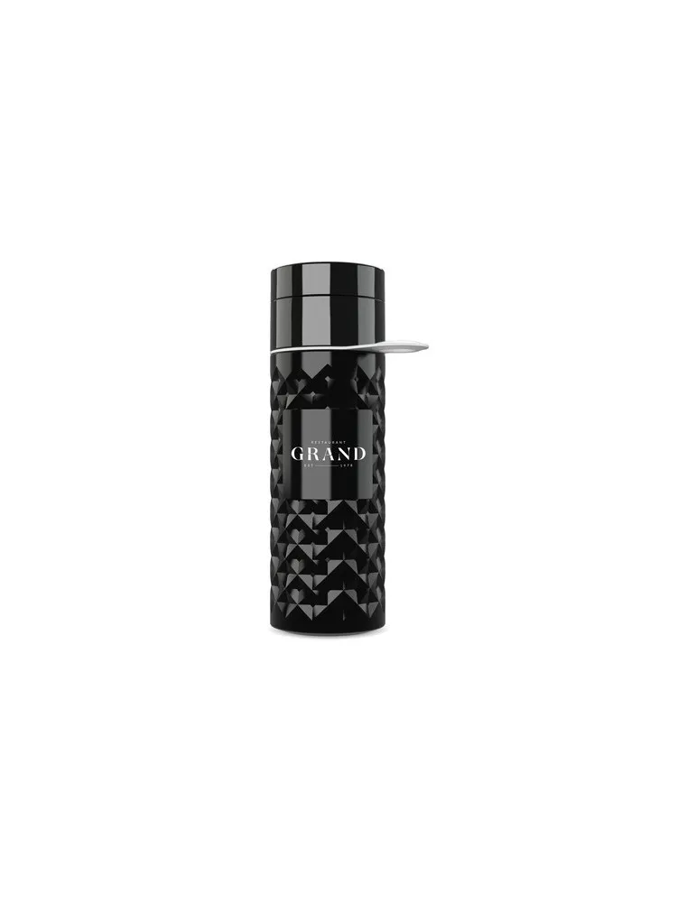 Join The Pipe Nairobi Ring Bottle Black 500ml bouteille impression logo haute qualité