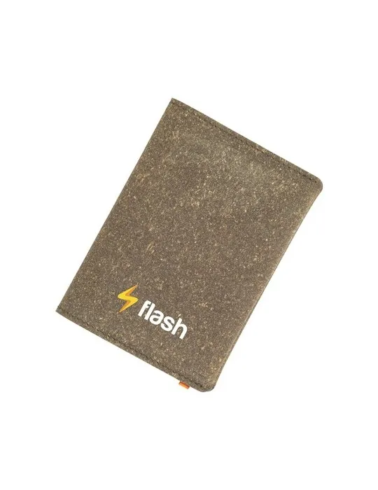 Recycled Leather Passport Holder étui à passeport