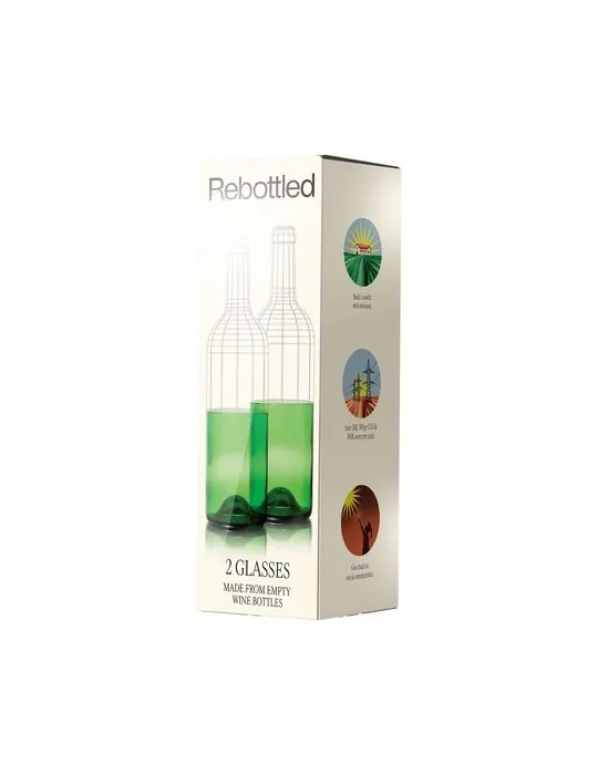 Rebottled® Tumbler 2-pack verres