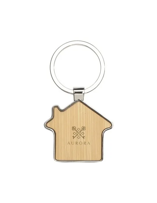 Casa bambus porte-clés impression haute définition