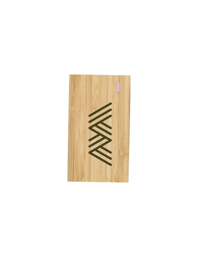 Bamboo 4000 Powerbank chargeur externe objet promotionnel éco-responsable