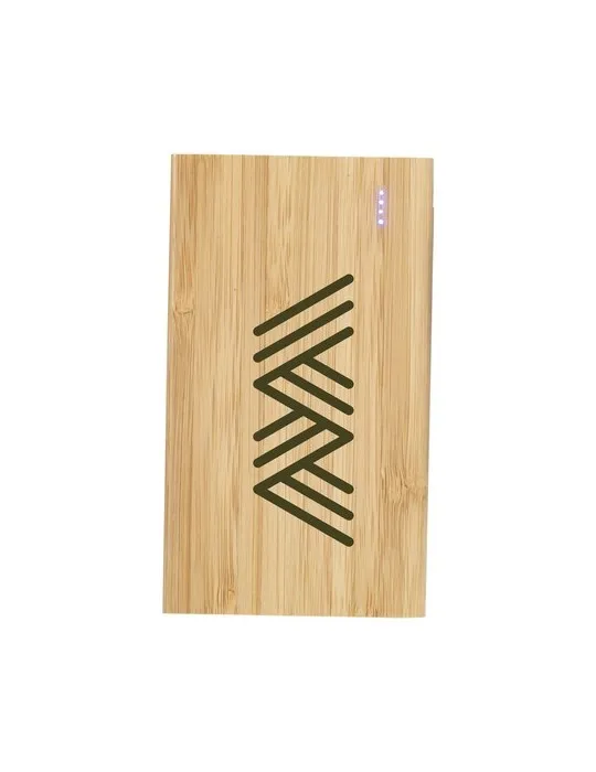 Bamboo 4000 Powerbank chargeur externe objet promotionnel éco-responsable