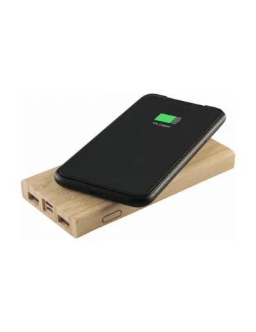 Bamboo 8000 Wireless Powerbank chargeur sans fil