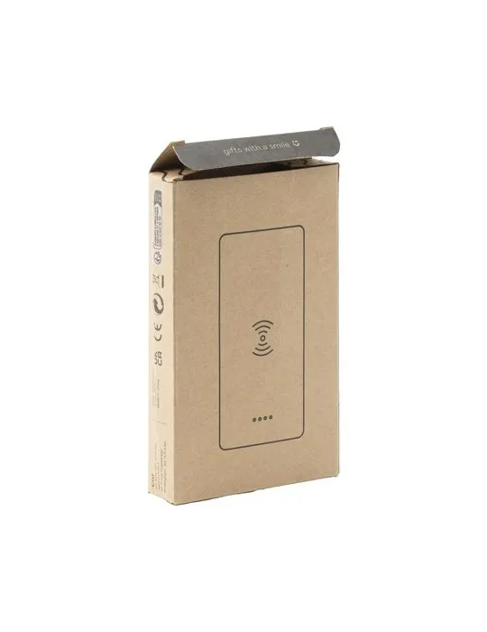 Bamboo 8000 Wireless Powerbank chargeur sans fil goodies publicitaire événementiel