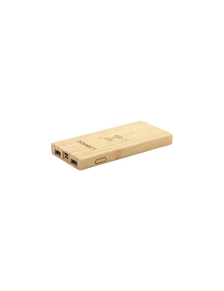 Bamboo 8000 Wireless Powerbank chargeur sans fil livraison express 24h 48h