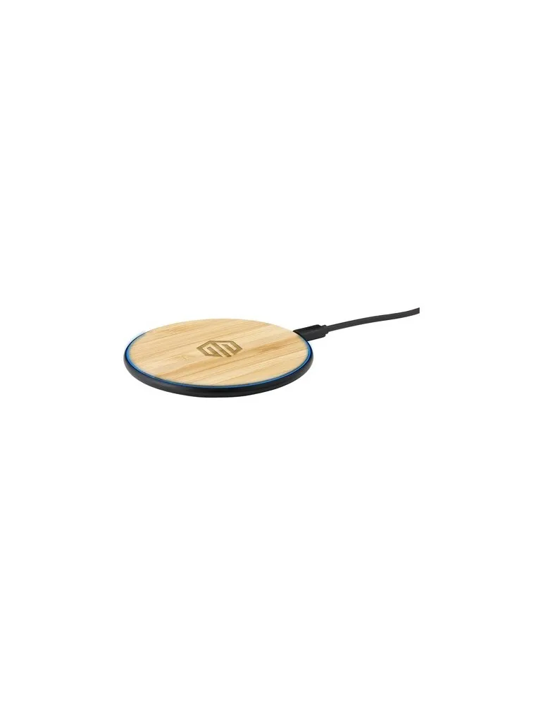 Bamboo 10W Wireless Charger chargeur rapide accessoire événementiel unique