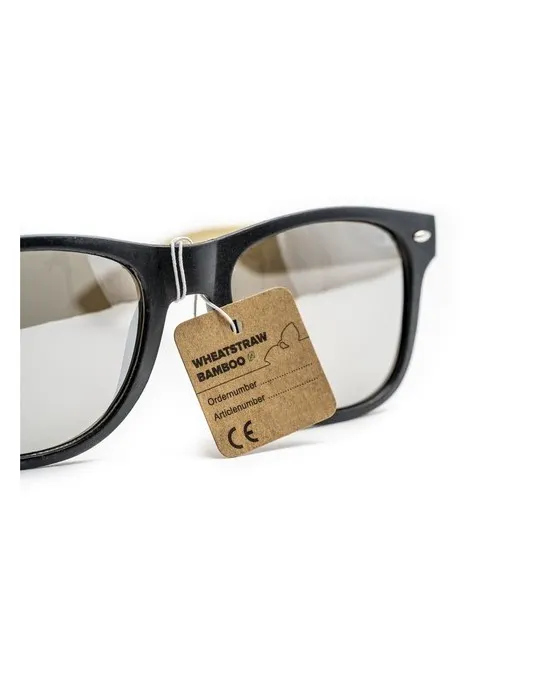 Malibu Eco-Mix lunettes soleil paille de blé personnalisable avec votre logo