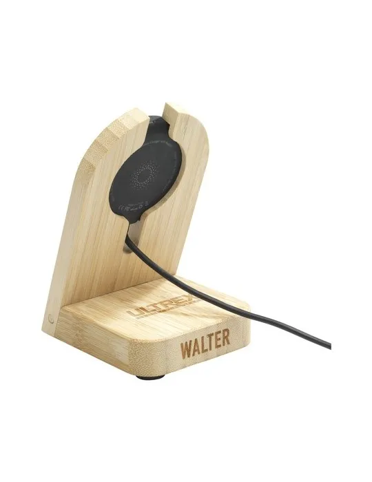 Walter Bamboo Snap Dock chargeur rapide cadeau entreprise pas cher