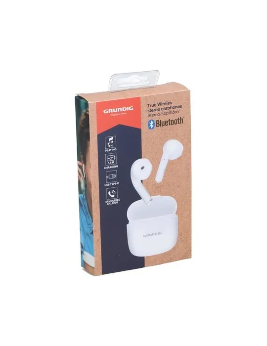 Grundig TWS Earbuds 200 mAh marquage laser ultra précis