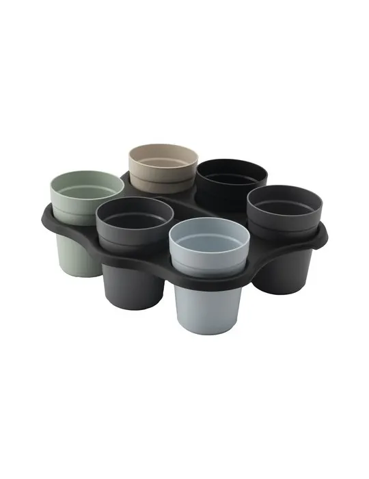 Circulcup Coffee Cup Tray 6-hole Ø 8 cm