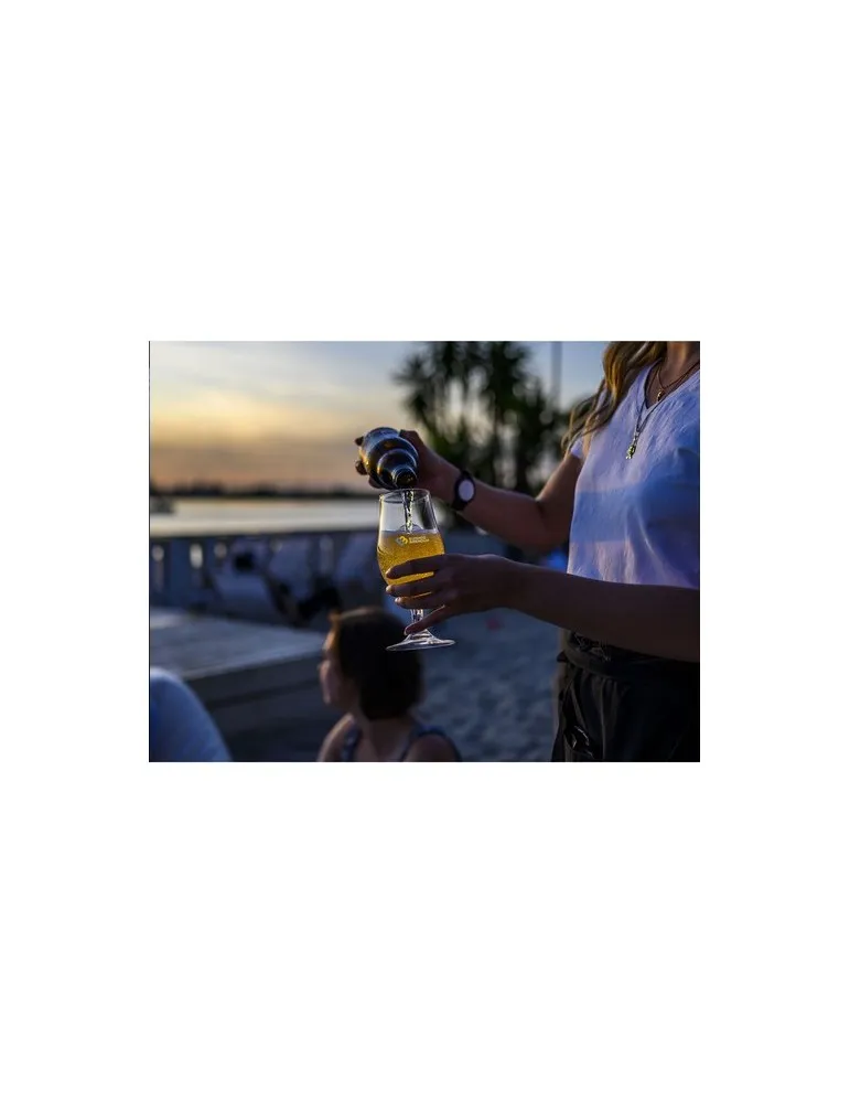 HappyGlass Mister Gustav Verre de bière Tritan 500 ml personnalisable avec votre logo