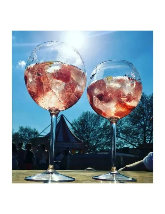 HappyGlass Miss Liza Verre à Gin Tonic Tritan 630 ml personnalisable avec votre logo