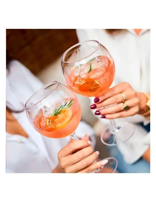 HappyGlass Miss Liza Verre à Gin Tonic Tritan 630 ml goodies publicitaire événementiel