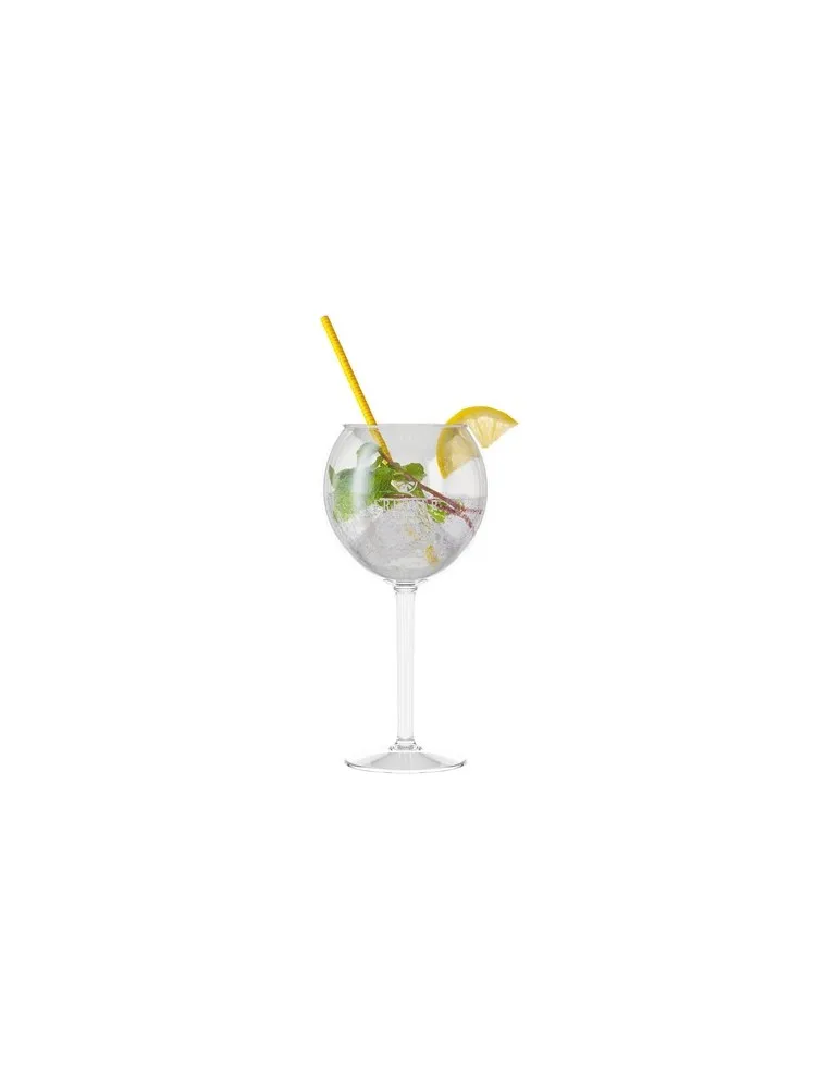 HappyGlass Miss Liza Verre à Gin Tonic Tritan 630 ml impression haute définition