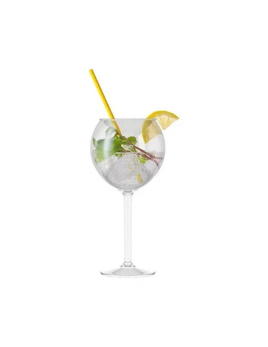 HappyGlass Miss Liza Verre à Gin Tonic Tritan 630 ml impression haute définition