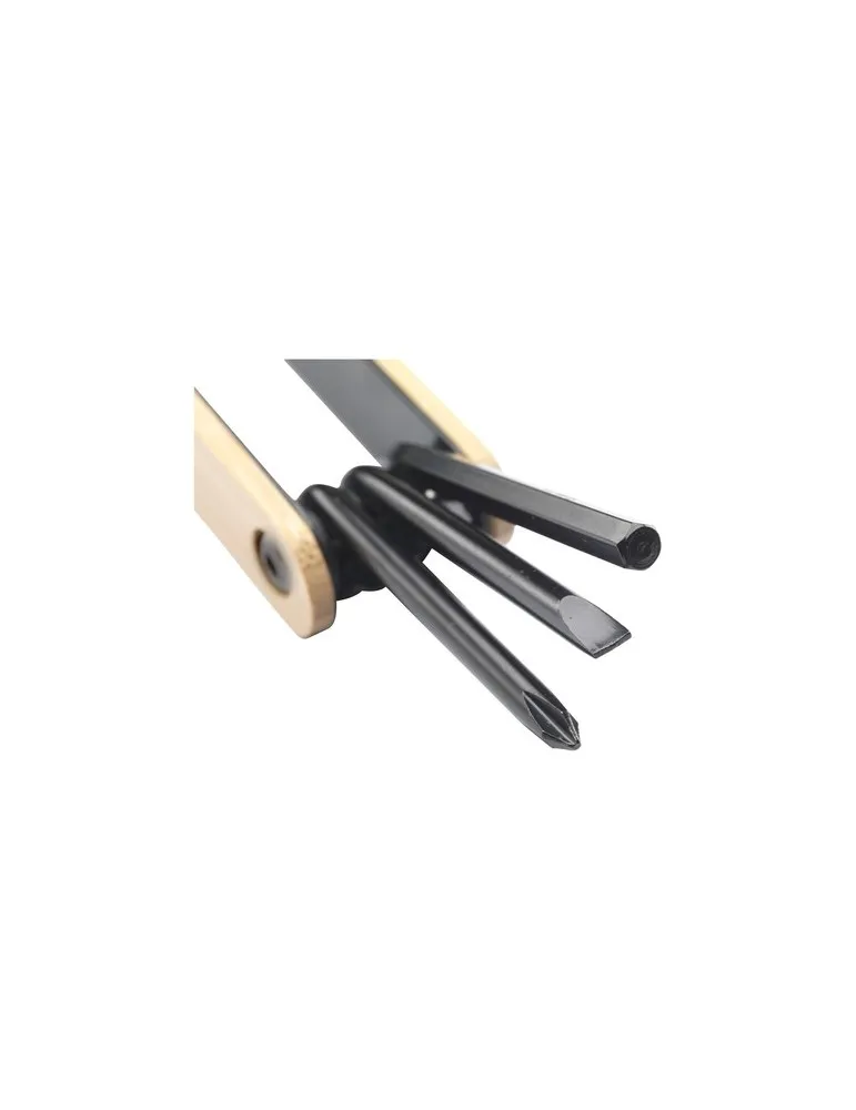 Bamboo Black Tool outil multifonction personnalisable avec votre logo