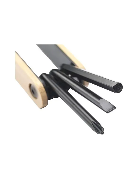 Bamboo Black Tool outil multifonction personnalisable avec votre logo
