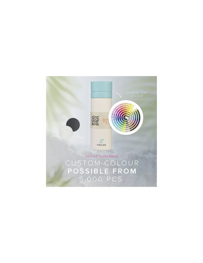 Circular&Co Reusable Bottle 600 ml bouteille impression logo haute qualité