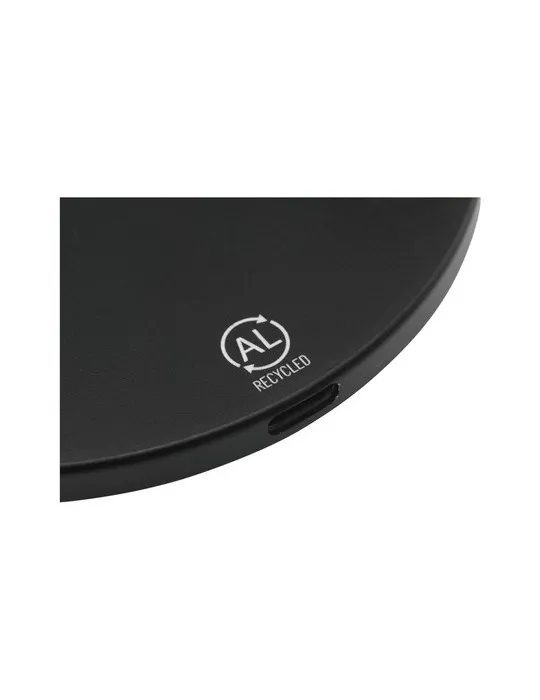 Tecco GRS Recycled Alu 15W Wireless Charger personnalisable avec votre logo