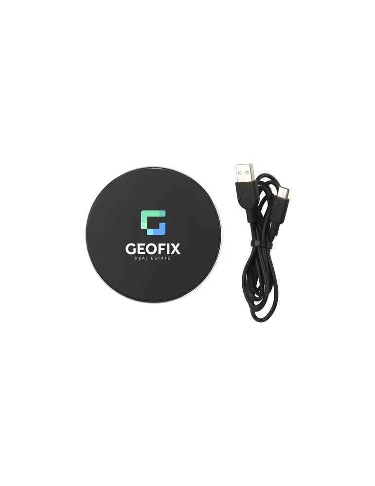 Tecco GRS Recycled Alu 15W Wireless Charger cadeau entreprise pas cher