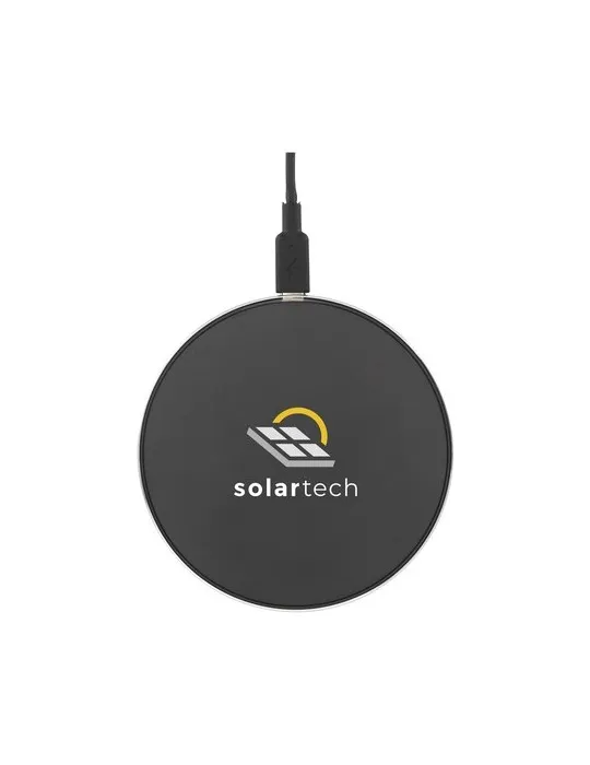 Tecco GRS Recycled Alu 15W Wireless Charger objet promotionnel éco-responsable